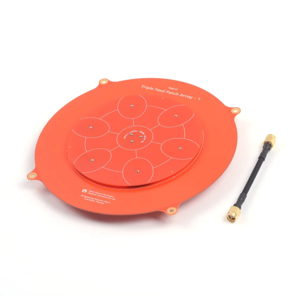 

5.8GHz 150mm Triple Feed Patch Array antenna For FPV frame RC Drone