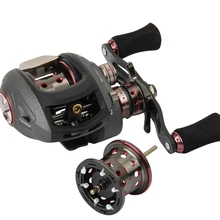 Haibo умная левая/правая рука baitcasing Рыболовная катушка 6,5: 1 12+ 1BB 178g 2 катушки/двойной тормоз