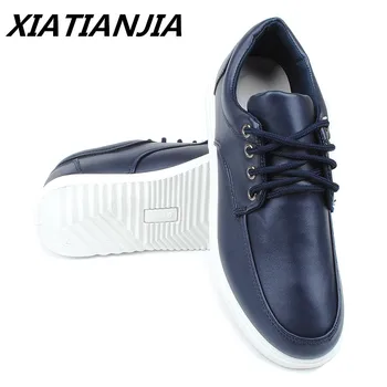 

2019 Men Genuine Leather Shoes Men High Quality Elastic Band Fashion Design Comfortable Men's Shoes Footwear Chaussure Homme