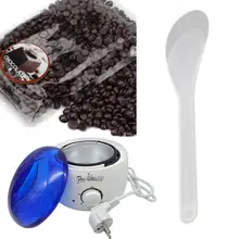 Джейн любовь Hox воск 100 г удаления волос Bean горячий парафин теплее нагреватель горшок машина твердый воск для удаления волос Bean набор шоколад 5JY20