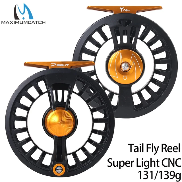Special Price Maximumcatch Maxcatch Tail Fly Fishing Reel Super Light Weight 131g 139g Large Arbor CNC Machined Teflon Disc Black Fly Reel Special Price Maximumcatch Maxcatch Tail Fly Fishing Reel Super Light Weight 131g 139g Large Arbor CNC Machined Teflon Disc Black Fly Reel