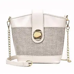 BEAU-новая волна модная сумка-мешок женская дикая тканая сумка-цепочка сумка на плечо