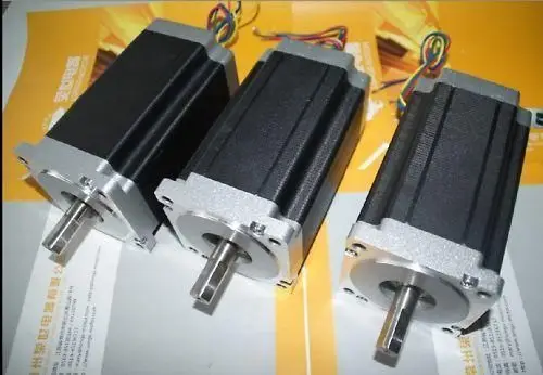 США/DE SHIP 3 осевой шаговый двигатель Nema 34 1232OZ IN 34HS1456 & driver DM860A 3pcs power CNC плазменный и