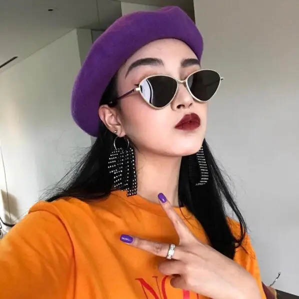 Red Cat Eye Transparent Lens Vintage Sunglasses Retro 70s Design HTB1Aa9yRpXXXXXTXpXXq6xXFXXX6 - Red Cat Eye Transparent Lens Vintage Sunglasses Retro 70s Design