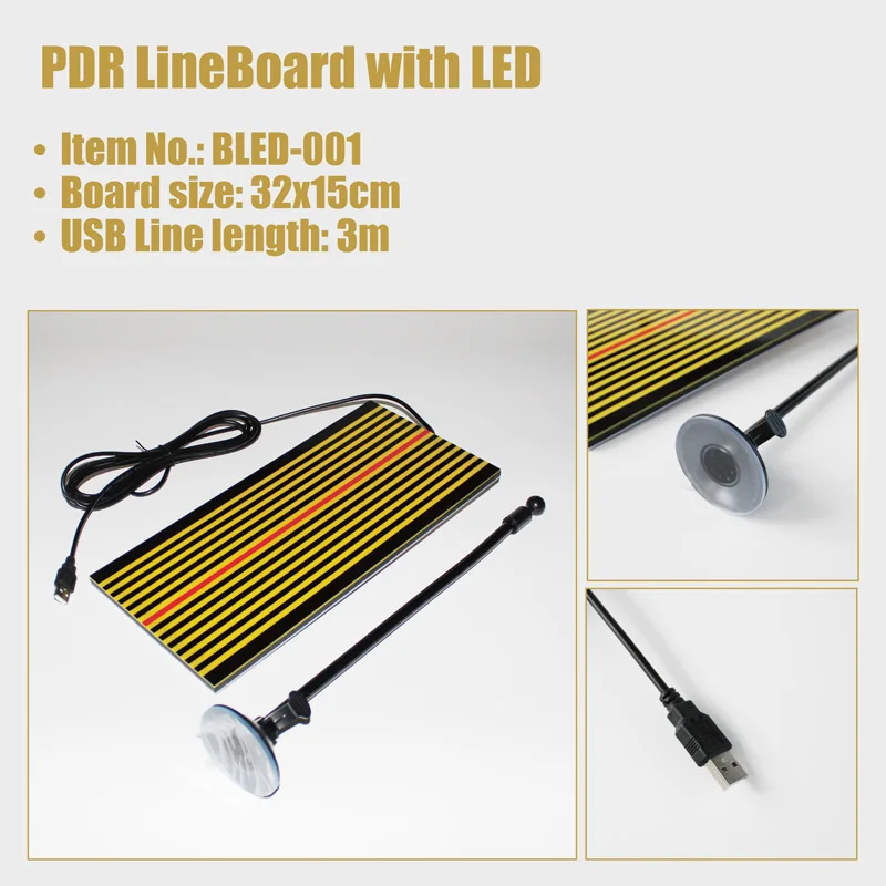 Светодиодный светильник PDR, линия для безболезненного удаления вмятин, лампа для удаления царапин, отражатель вмятин, инструмент для ремонта, комплект для ремонта вмятин, отражающий