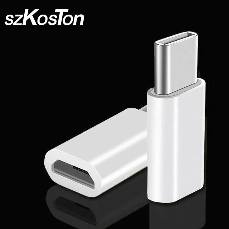 

Hot Micro USB Female to Type C Male Adapter USB C Adapter 3.0 OTG Converter For Macbook Samsung Galaxy S8 S9 Huawei p20 pro p10