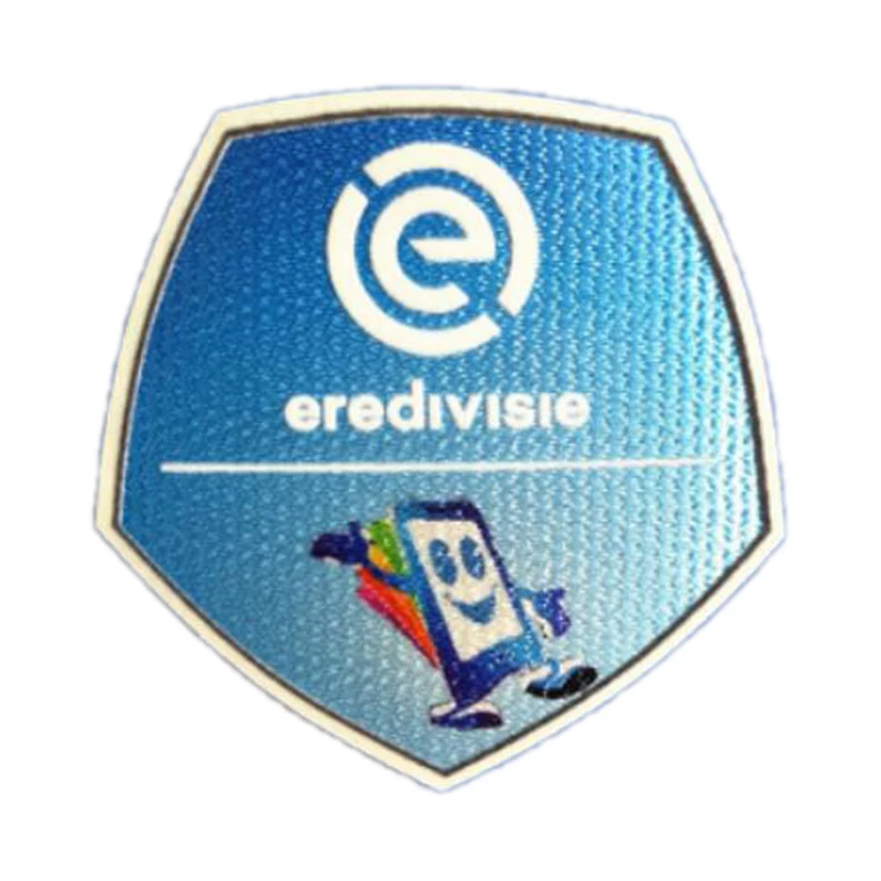 Высокое качество Новый Eredivisie Синий Патч золотые Печатные нашивки значки горячее