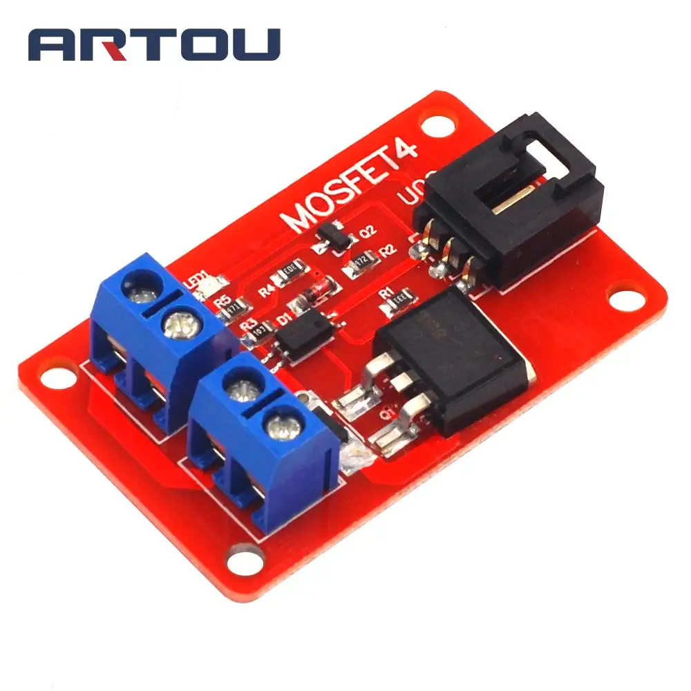 1 канал Route MOSFET Кнопка IRF540 + модуль переключения для Arduino|Интегральные схемы| |