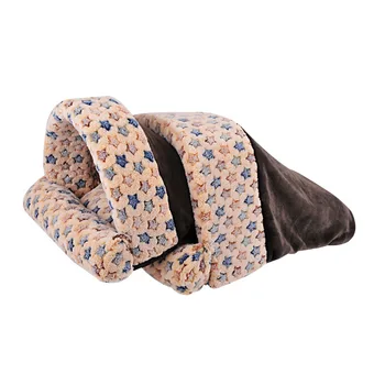 

1 Pcs Pet Dog Puppy Cat Nest Bed House Kitten Warm Soft Comfortable for Sleeping J2Y