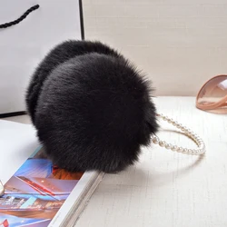 Top de moda de piel de conejo orejeras calentadores del oído orejeras invierno al aire libre de las mujeres regalos de navidad Top de moda de piel de conejo orejeras calentadores del oído orejeras invierno al aire libre de las mujeres regalos de navidad