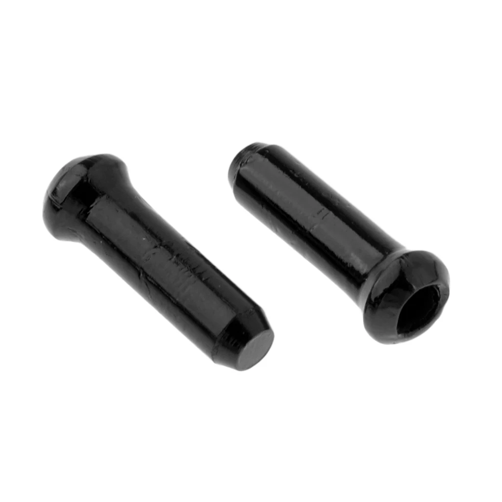 Pack of 500 Brake Cable Tips Alloy Wire End Crimps Length 11mm Road Mountain Bicycle Bike Brake Tips Shifter Bike Cable End Caps