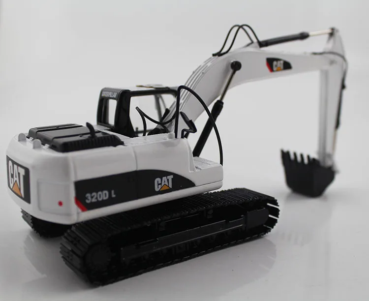 1:50 CAT320D гидравлический экскаватор с белыми игрушек|excavator arm|toy hot air balloonexcavator part |