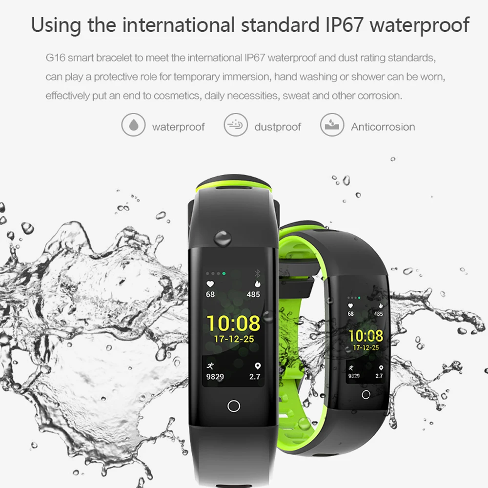 Betreasure BW33 умный браслет с несколькими интерфейсами Bluetooth Smart Band кровяное