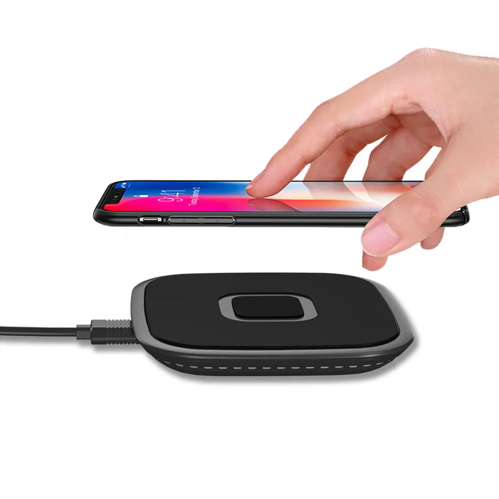 10W/7.5W Qi Wireless Charger Quick Charge For iPhone X/XS