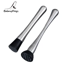 1 шт. Бар коктейль мудлер из нержавеющей стали фруктовый лед мудлер бар миксер барная посуда измельченный лед мята Мохито DIY напиток мудлер Бар инструменты