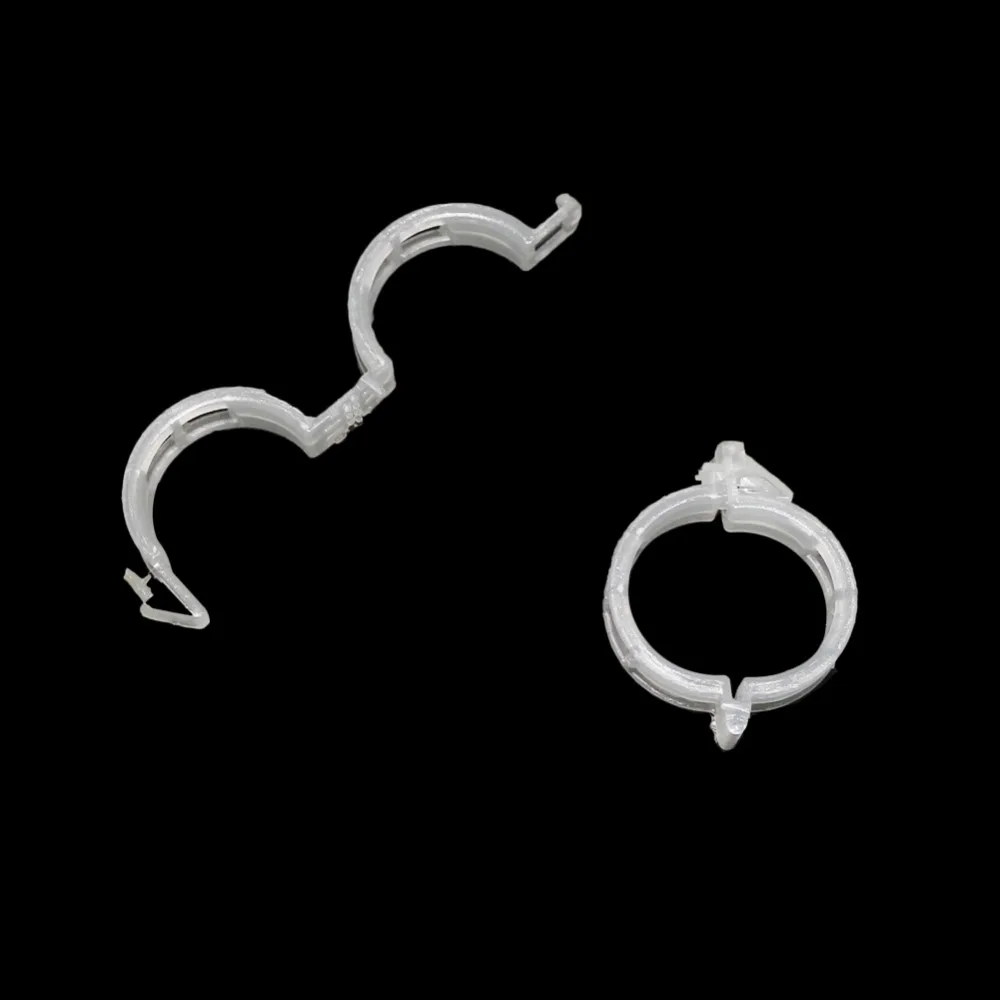 Agriculture Plant Fixing Clips Greenhouse Rattan Vines Vegetables Fixing Unit Clamping Tools Plant Clips 50 Pcs plant fastening clips
