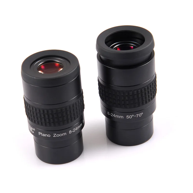 HERCULES PLANO 2inch ZOOM Eyepiece 8 24mm 50 70Degree Eyepieces for Astronomical Telescope Fully