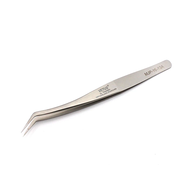 

Vetus MJP Series Top Quality Makeup Tweezers for Professional Super Blossom Volume Eyelashes Planting Hyper Fine Tip Pinzas