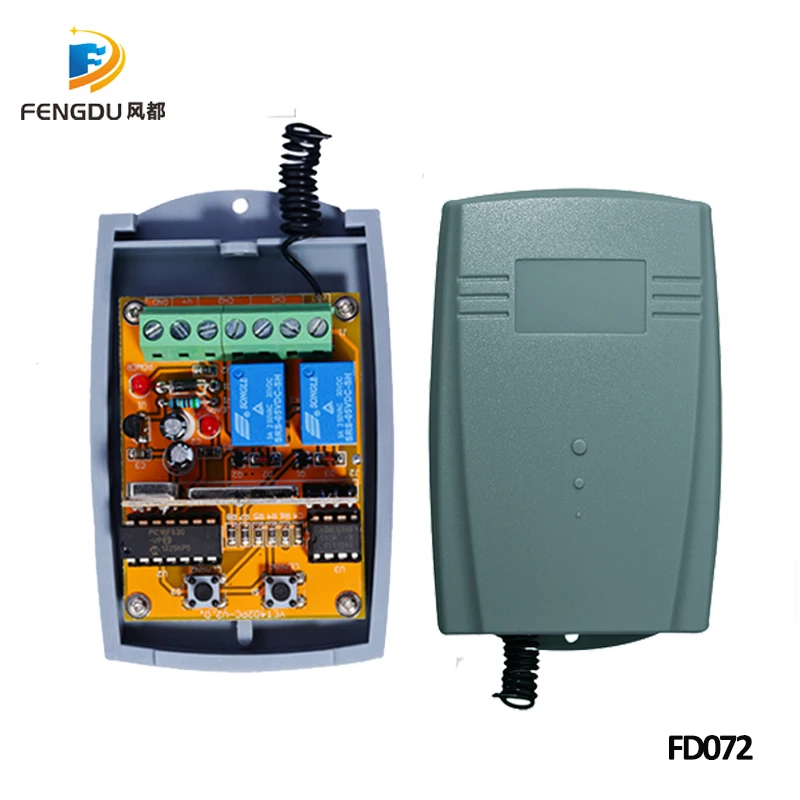 

3pcs/lots for garage gate automa DC12V/24V Wireless receiving controller board 315mhz 433MHz rf receiver ON/OFF wireless switch