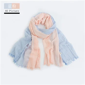 RL002PINK BLUE Брендовый зимний шарф для мужчин теплый мягкий с кисточками Bufandas Cachecol серый клетчатый тканый сморщенный хлопковый мужской шарф - Цвет: RL002PINK BLUE