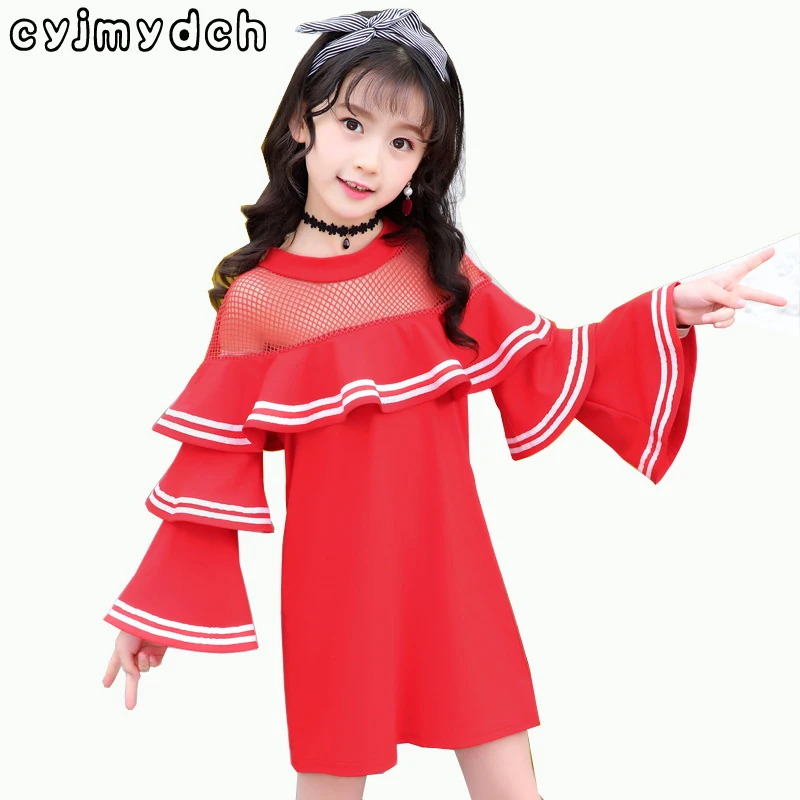 

Brand Summer Girls Dresses High Quality Princess Dresses Wedding Party Kids Dress for Gilrs Clothes Children Clothing 3 colors