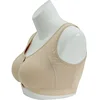 6031 front closure bra /women bra plus size/ cotton bra with pockets for Post surgery Women Silicone Insert ► Photo 3/6