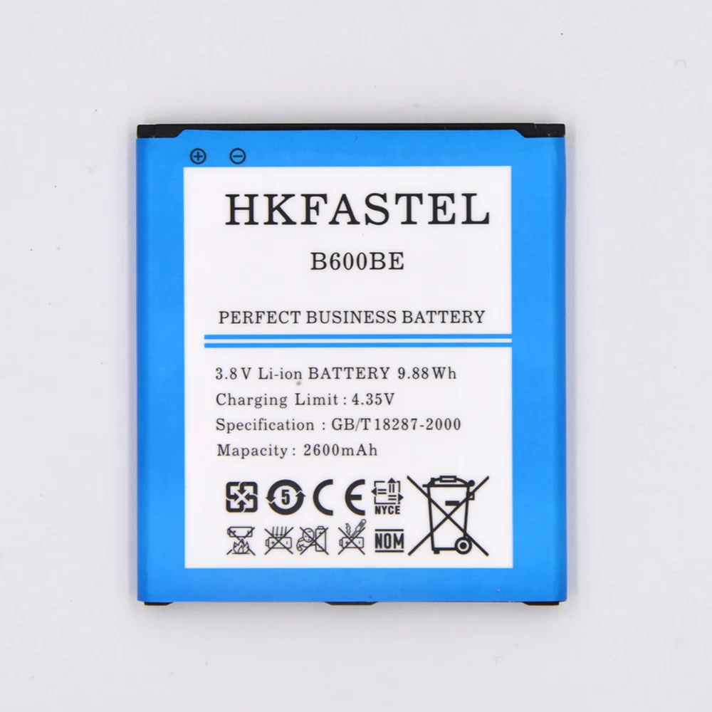 HKFASTEL Новый B600BC B600BE Li-Ion Батарея для samsung i9500 Galaxy S4 Аккумуляторы мобильных телефонов