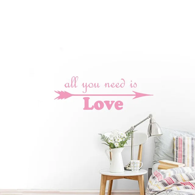 ⁦מדבקת All You Need Is Love⁩ – תמונה ⁦3⁩