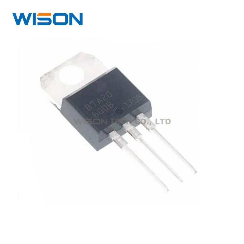 5PCS NEW BTA40-800B Encapsulation:TO-220,40A TRIACS