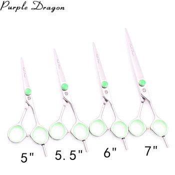 

Z1121 5" 5.5" 6" 7" JP 440C Barber Shears Salon Hairdressing Scissors Cutting Shears Straight Scissors Hair Scissors Finger Rest