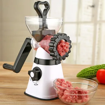 

Manual meat grinder stainless steel knife home multi-function broken meat dumpling stuffing sausage filling machine lo1115528