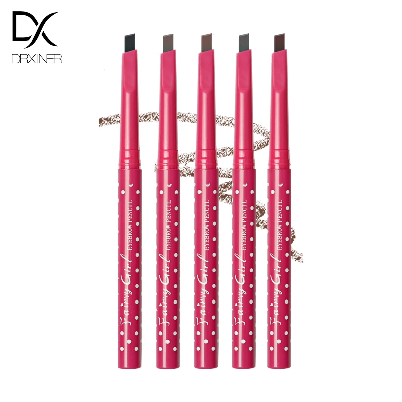 

Drxiner Eyebrow Pencil Waterproof Natural Eye Brow Pen Cosmetic Eyebrow Shaping Liner Pencil Black Brown Beauty Makeup for Eyebr