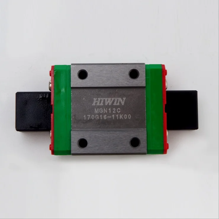 

10pcs T original HIWIN linear sliding block MGN12C for mini linear guide rail for CNC router MGN12