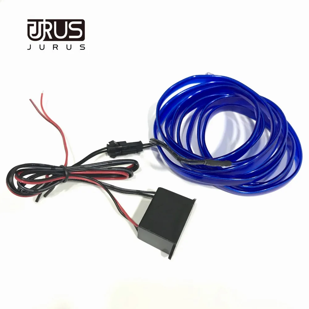 JURUS 2Meter Atmosphere Lamp Interior light Car Ambient Light Cold Light Decorative Dashboard Console Door Lights Car-styling JURUS 2Meter Atmosphere Lamp Interior light Car Ambient Light Cold Light Decorative Dashboard Console Door Lights Car-styling