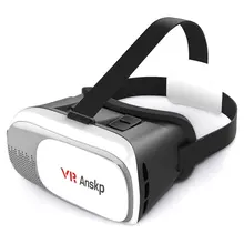Anskp 3D VR Virtual Reality Headset Glasses 3D Movies Video Games, for iPhone X / 8 /7/ 6 Plus and Other 4.7-6.0 Inch Smartphone