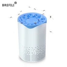 BREFILI анти москитный светодиодный USB Электрический комаров убийца лампа УФ ночник анти Летающая электриеская комаробойка мугген убийца ловушка насекомых