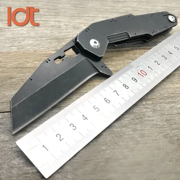 

LDT QSE10 Folding Knives D2 Blade All Steel Handle Knife Camping Tactical Ball Bearing Outdoor Pocket Survival Knife EDC Tools