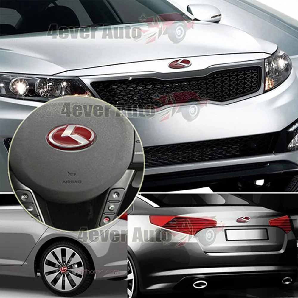 3D Red K Speed Emblem-4