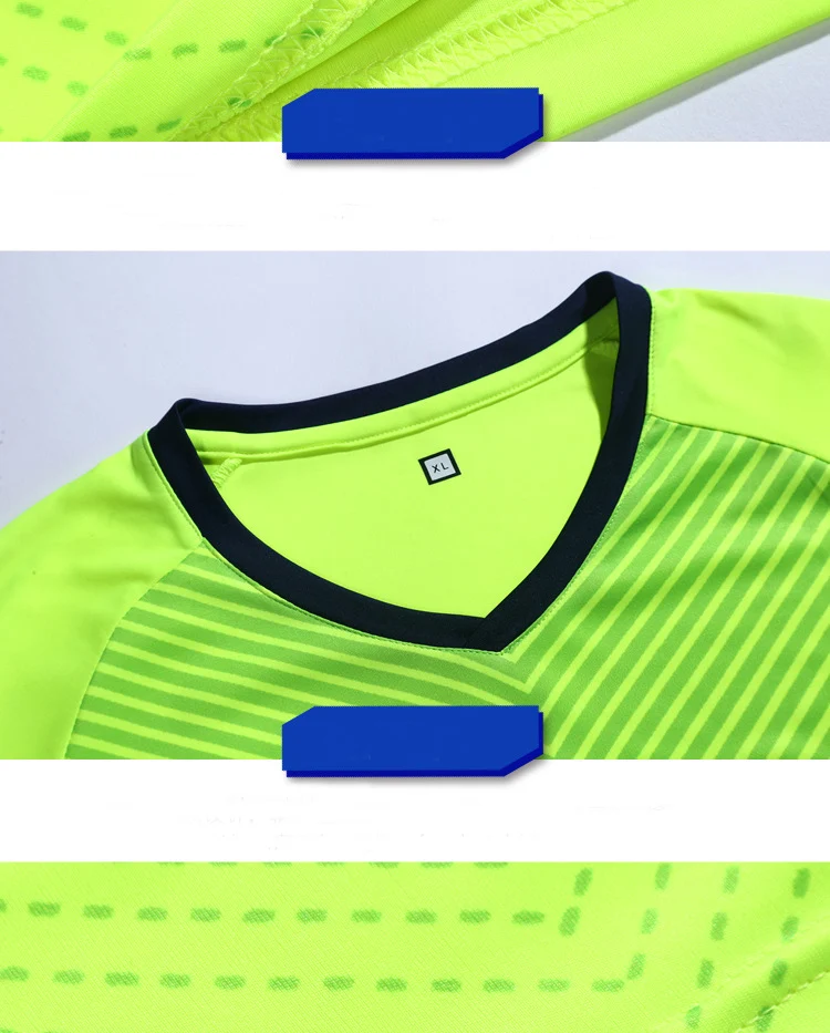 New Mens Stripe Design Short Sleeve Comfortable Football Jerseys Training Soccer Sets Custom Breathable Sports Uniform Jersey 6