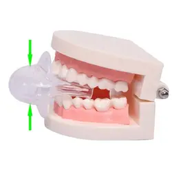 Силиконовые Устройство против храпа удерживающее устройство храп решение сна дыхание апноэ ночной гвардии зажим против храпа рукав