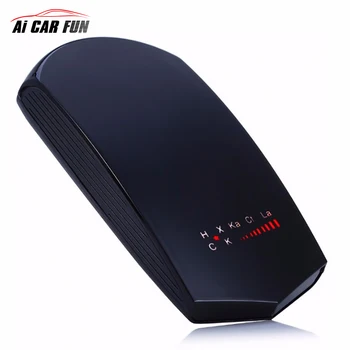 

V6 Car Radar Detector 360Degree 16 Band Auto Laser LED Display Anti Radar Detection Device Russian English Voice Alarm System