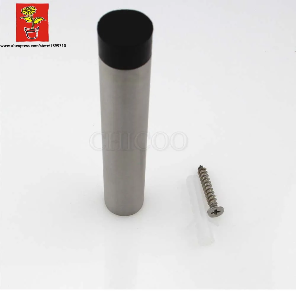 TOP QUALITY stainless steel door stop rubber door stopper decorative stoppers wall mounted doorstops