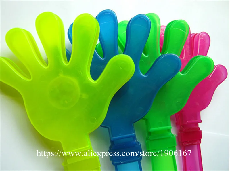 Fashion colorful hand clapper Concert party cheering props children clap clap your hands small hands clapping toy04