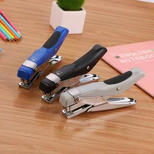 1 шт. большие плоскогубцы руководство для степлера Металл ручной степлер со скобами скрепленные 25 листов офисные и школьные канцелярские принадлежности переплет