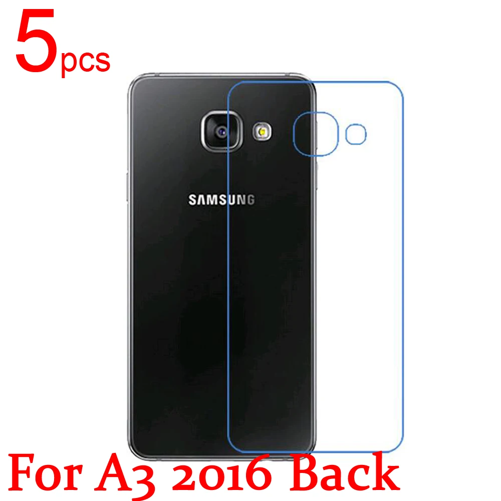 5 шт. Ультра прозрачная/матовая/нано защитная пленка для ЖК экрана Samsung GALAXY A3 A5 A7 2016