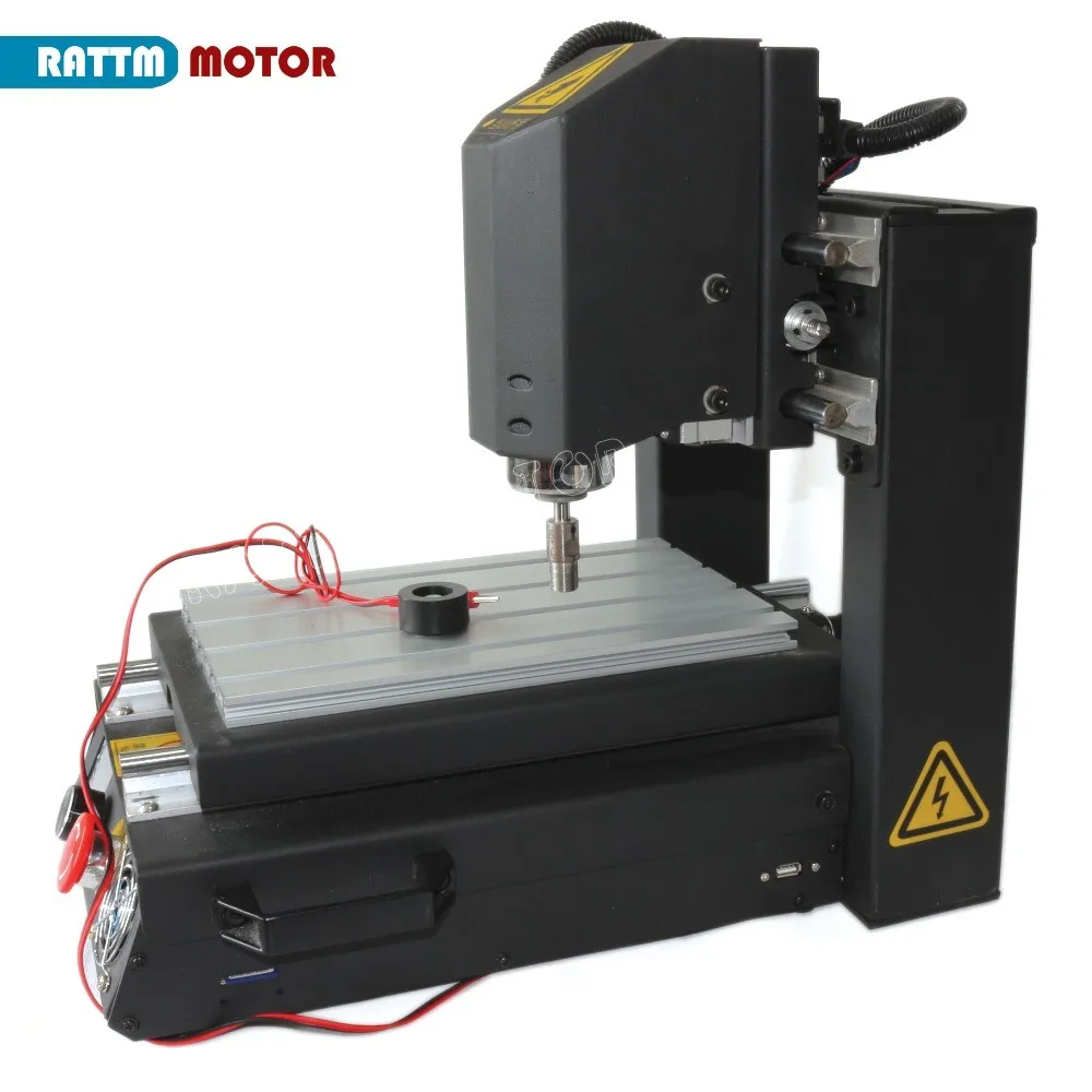 DE free VAT Desktop 3 Axis 2030 CNC Router Engraving Milling Machine with Emergency stop High-strength steel + 400W Spindle