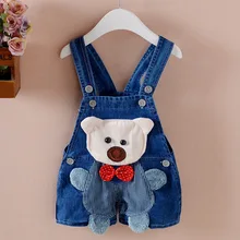 Новинка года; Комбинезон для маленьких мальчиков; шорты; модные летние шорты для мальчиков с рисунком; комбинезон; детские джинсовые шорты на бретелях; штаны для малышей; От 0 до 2 лет