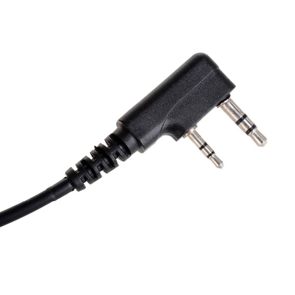 2 Pin TYT PTT Speaker Mic for TYT MD-380 MD-390 GPS Kenwood BAOFENG UV-5R Retevis H777 Walkie Talkie Ham Radio (3)