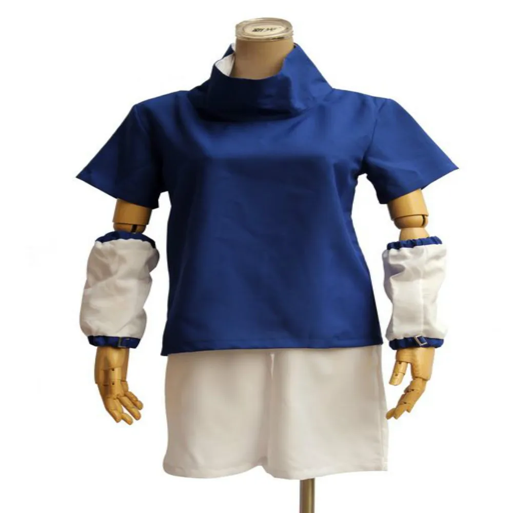 Naruto cosplay costume Uchiha Sasuke cosplay Halloween full set with