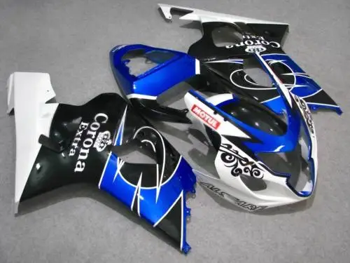 

Motorcycle Fairing kit for SUZUKI GSXR600 750 K4 04 05 GSXR 600 GSXR 750 2004 2005 ABS white blue black Fairings set+7gifts SA36